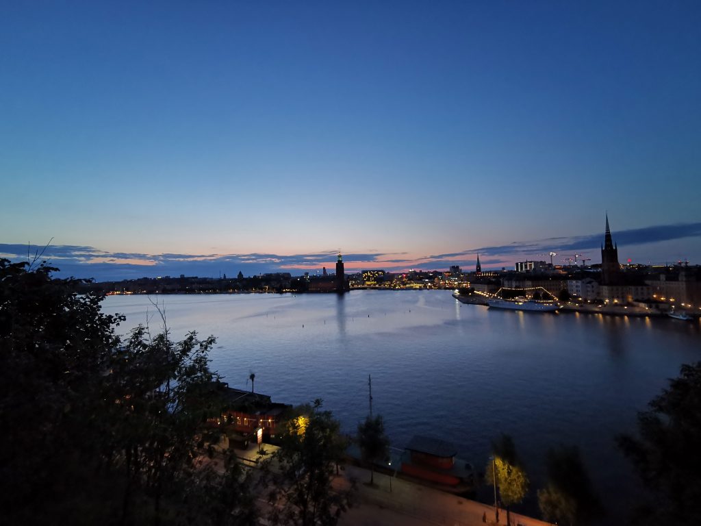 Ausblick über Stockholm