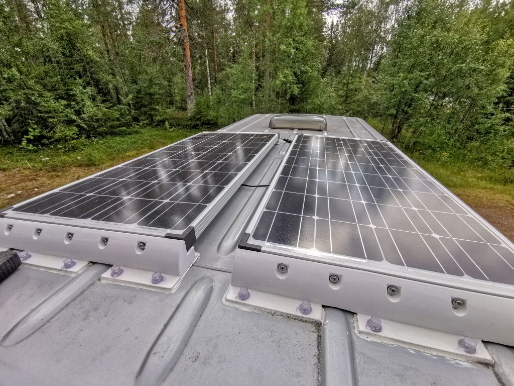 Camper Ausbau Solaranlage
